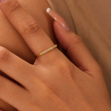 18K Gold Plated Waterproof Stainless Steel Ring