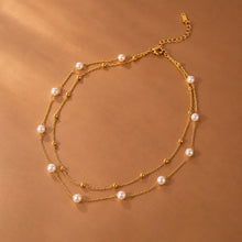 18K Gold Plated Waterproof Stainless Steel Chain Necklace