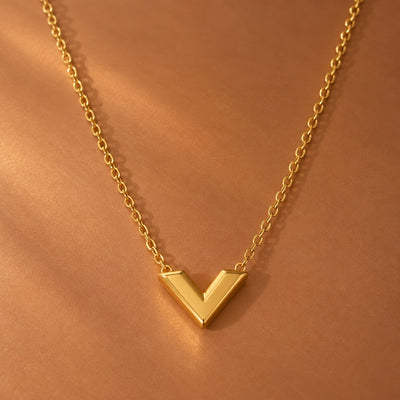 18K Gold Plated Waterproof Stainless Steel Chain Necklace