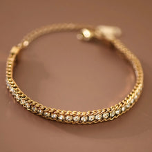 18K Gold Plated Waterproof Stainless Steel Chain Bracelet