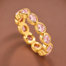 18K Gold Plated Waterproof Stainless Steel Ring