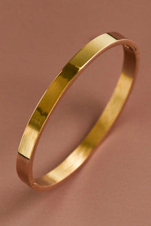 18K Gold Plated waterproof Stainless Steel Bangle