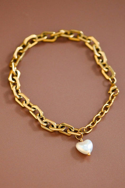 18K Gold Plated Waterproof Stainless Steel Chain Bracelet