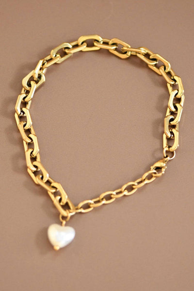 18K Gold Plated Waterproof Stainless Steel Chain Bracelet